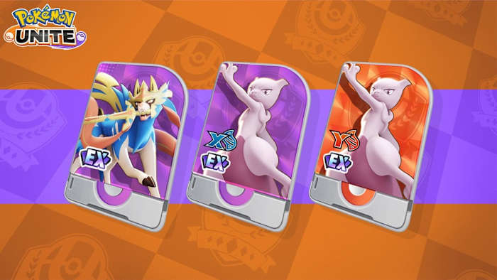 Mewtwo and Zacian EX licenses